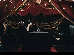 Curvy brunette milf stars in time stop fantasy encounter