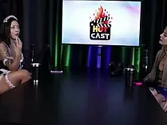 so turned on by kyra sex's naughty brazilian casting interview full of toys and bdsm