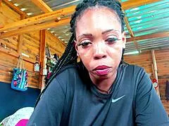 damn fist-fighting this black booty queen's ass during my intense joi session