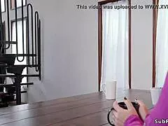 STEP MOM BDSM THREESOME WITH TEEN SLAVE DEEPTHROAT CHOKING