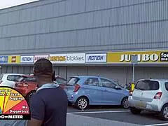 Golddigger Slut Takes BBC Anal Balls Deep Gaping Ass to Mouth