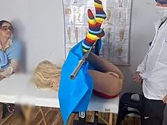 stepmom takes stepdaughter to gyno first time blindfolded panties humiliation taboo