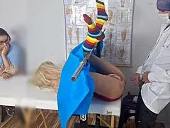 stepmom takes stepdaughter to gyno first time blindfolded panties humiliation taboo