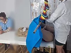 stepmom takes stepdaughter to gyno first time blindfolded panties humiliation taboo