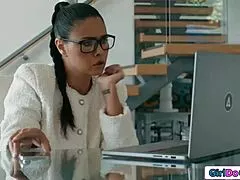 Milf asian ex boss spanks fists my pussy in domination revenge