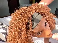 can you resist licking this milf's big pussy lips under denim shorts?