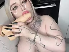 Wife sneaks big cock fuck while I'm slaving away at work cheating right under my nose!