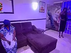 rod scores with big booty mother-in-law 🍑 she rides him wild 😍