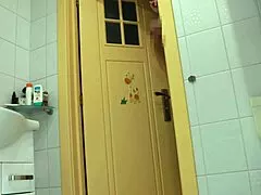 caught sexy stepmom masturbating so i fucked her wet pussy hard