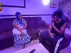 rod scores with big booty mother-in-law 🍑 she rides him wild 😍