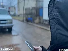 lysagna del ray captured by trailer stranger, bound for spanking and narrow ass anal in danger 2