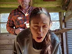 why hide her anal slut side when this hot milf takes it hard outdoors bent over?