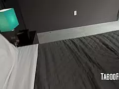 extra curvy milf with glasses 😍 shares bed with 19yo stepson... dirty taboo fun!
