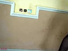 sexiest ebony milf shakes thick legs big ass and shaved pussy in solo masturbation