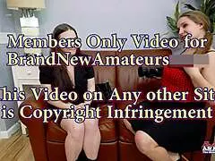 Ally Lust And Kay Lee Share Passionate Deepthroat Bj On Big Cock!