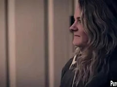 i can't believe this crazy blonde milf tricked me after i saw her