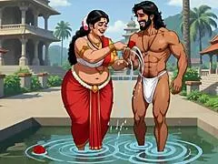ever wonder about vintage aunt seducing her indian mother-in-law in retro heat