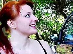 hey redhead beach bitch ready for my fat dick in risky public outdoor pounding?
