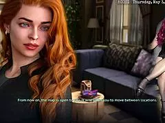 secretary upskirt tease gone wild naked bound in public stockings game ep 6 😜