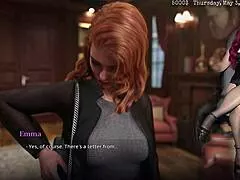 secretary upskirt tease gone wild naked bound in public stockings game ep 6 😜