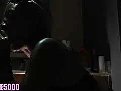 DEEPTHROAT QUEEN Wife Swallows Stay-Home Lover's CUM