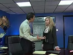 What if this gorgeous milf in stockings craves your cock in her pink pussy?