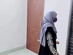 Stepmom begs stepson for big dick face fuck in bedroom deepthroat homemade indian natural tits short hair monster cock