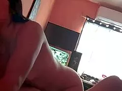 Watch my petite Latina bend over moaning for real homemade doggystyle pounding.