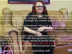 Harper B's big tits and tattoos make her rimjob tongue worship insane