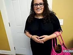Harper B's big tits and tattoos make her rimjob tongue worship insane