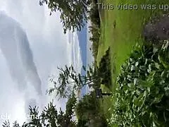 I begged for anal favor at world's end with creampie in Ushuaia trailer