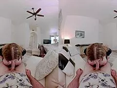 stepmom sneaks in for your throbbing morning cock relief session