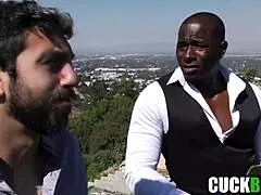 Cuck Watches As BLACK BULL ANAL Fucks Wife Hard To Seal Their Cuckold Deal In Bedroom