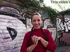 german scout snags round ass latina cougar for raw casting fuck