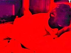 hot milf delivers steamy head in red light glow no talking needed