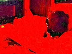 hot milf delivers steamy head in red light glow no talking needed