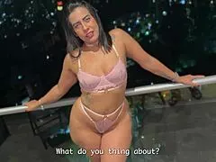 big ass latina perfect booty natural tits deepthroats white cock