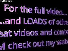 Watch big sexy Britney swallow huge cum loads in pov mouth cum-pilation vol 2