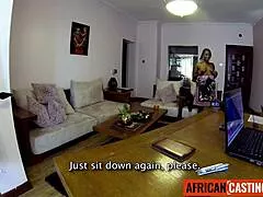 Amateur Black Milf Pounded Rough By White Cock