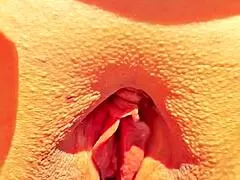 ever seen a horny mature flash her wide open shaved cunt up close?