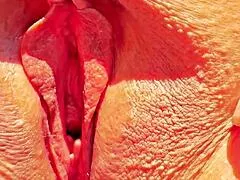 ever seen a horny mature flash her wide open shaved cunt up close?