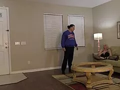 blonde milf coach rides cock doggystyle creampie full moaning movie with dirty talk