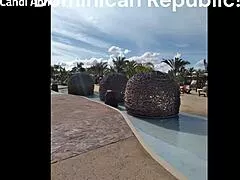 caribbean cruise swings with sexy gilf candi annie cumshots everywhere
