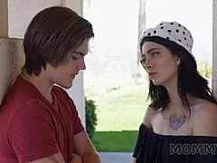 oh god mommy's blowjob charms his cock right outta those pants