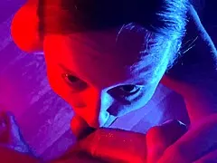 she let me squeeze those natural tits then i ripped her clothes for wet pussy creampie