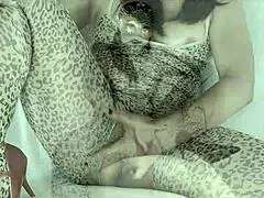 thai milf slut in tight catsuit sucks fucks n takes hot cum all over 😈💦🔥