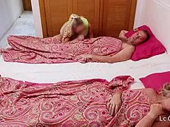 Blonde Milf Watches Husband Ride Another Woman To Orgasm In Bedroom