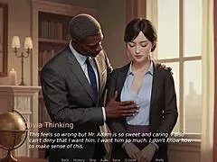 training hot wife to take monster cock outdoors