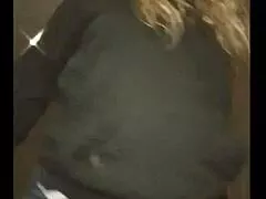 Watch me shake my ass in ex-bf's funky hoodie!