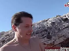 german tourist gets picked up and fucked publicly on mallorca street